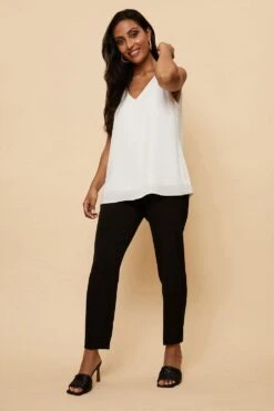 Wallis Petite Pull On Trousers