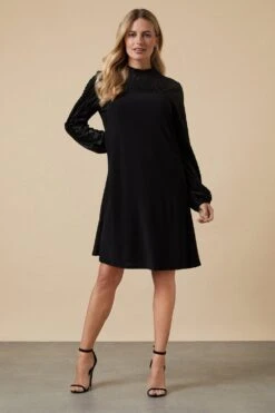 Wallis Petite Animal Swing Dress