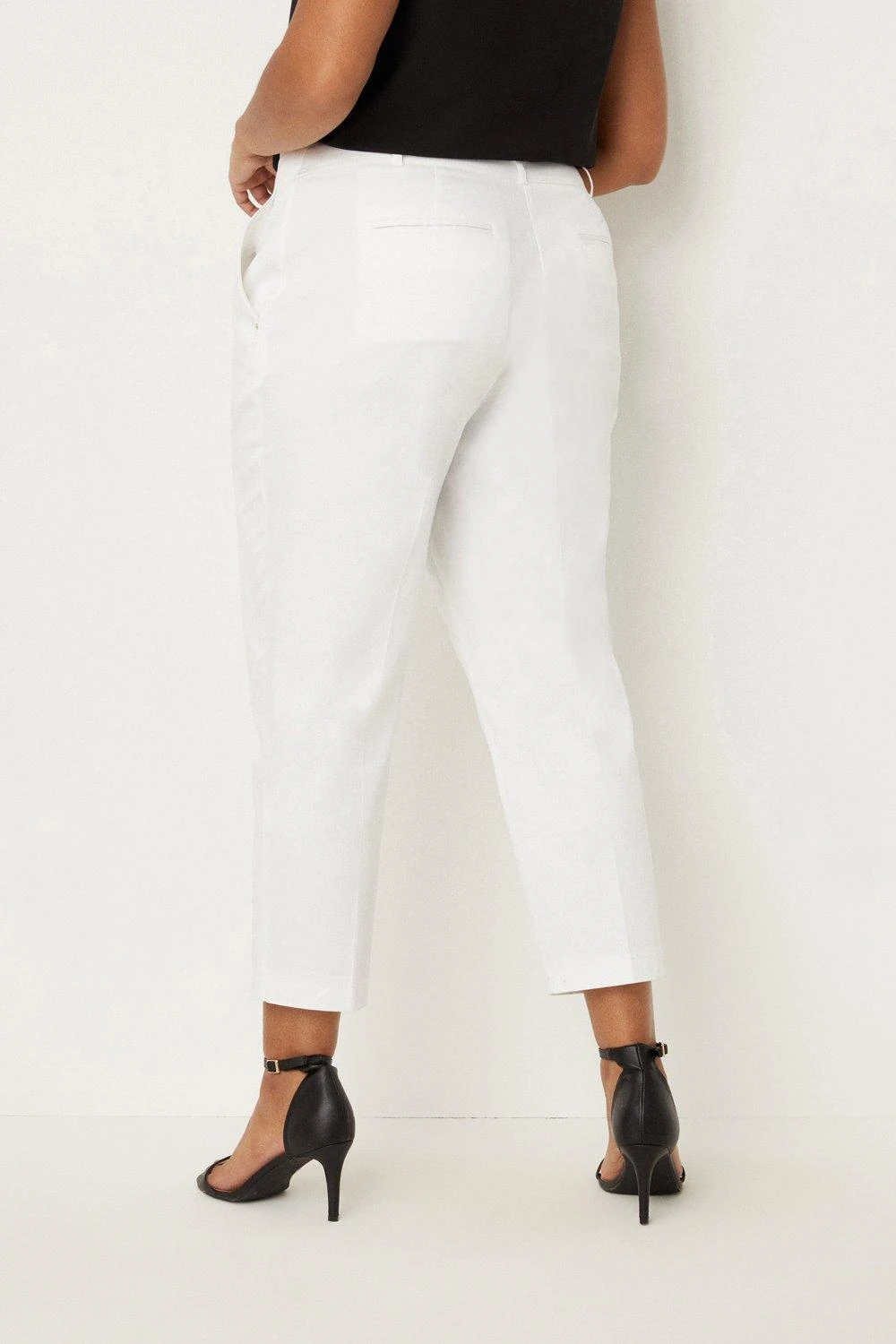 Wallis Curve Stretch Crop Trousers - Image 3
