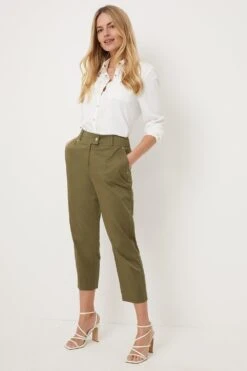 Wallis Petite Stretch Crop Trousers