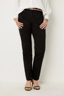 Wallis Tall Stretch Cigarette Belted Trousers