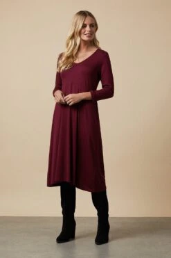 Wallis Petite Plain Jersey Midi Dress