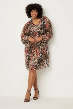Wallis Curve Animal Print Shift Dress