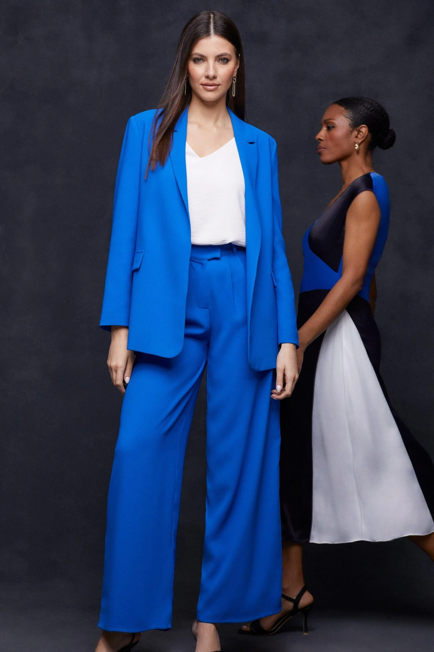 Wallis Cobalt Wide Leg Trousers - Image 2