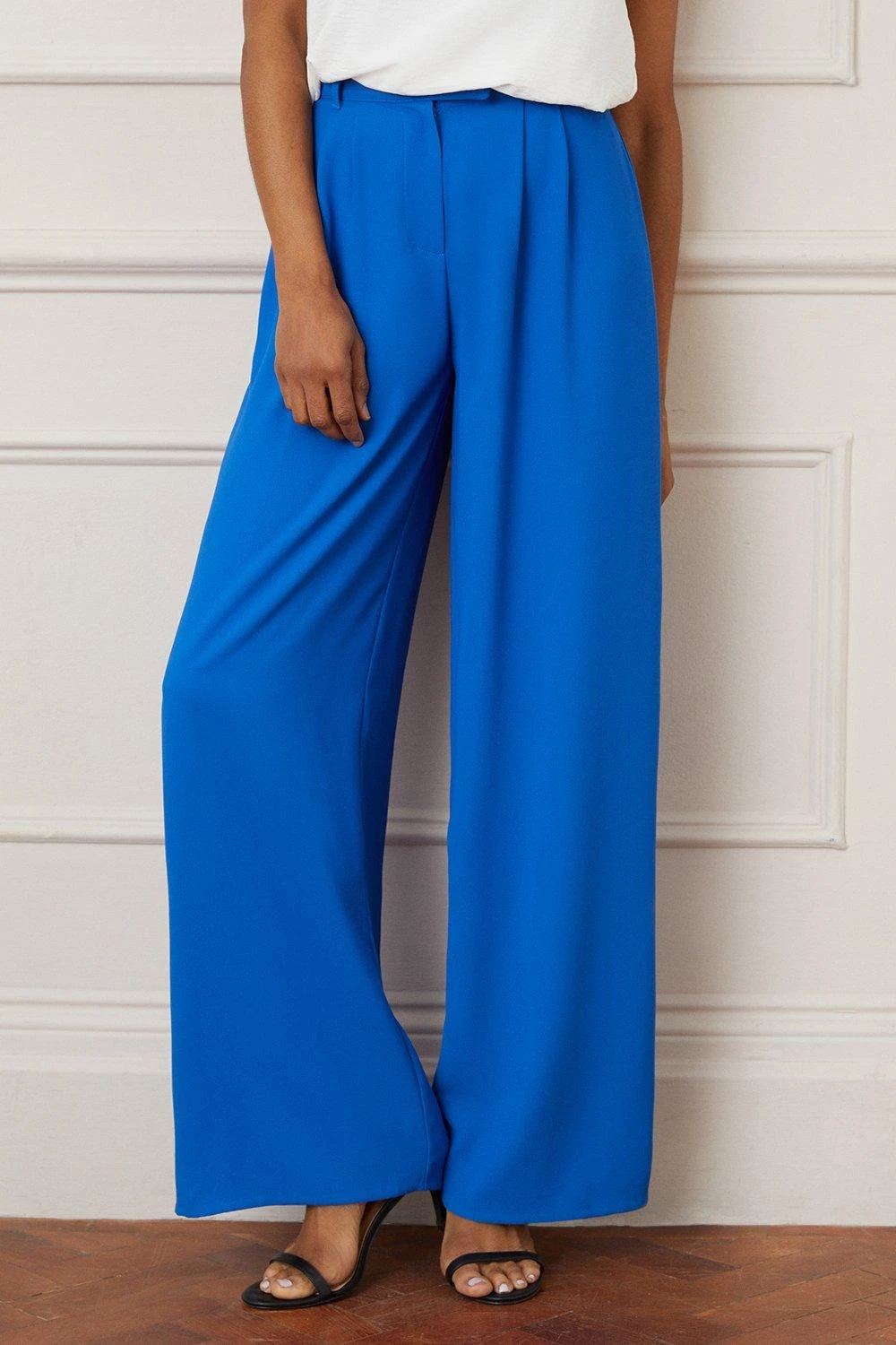 Wallis Cobalt Wide Leg Trousers - Image 3