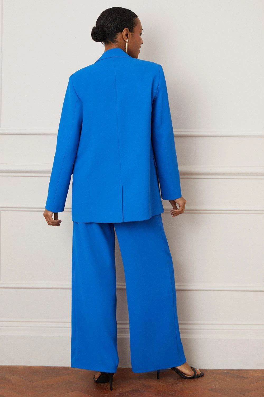 Wallis Cobalt Wide Leg Trousers - Image 4