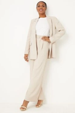 Wallis Stone Wide Leg Trousers