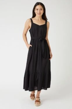 Wallis Linen Look Midi Sundress
