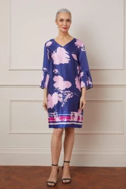 Wallis Flute Sleeve Shift Dress