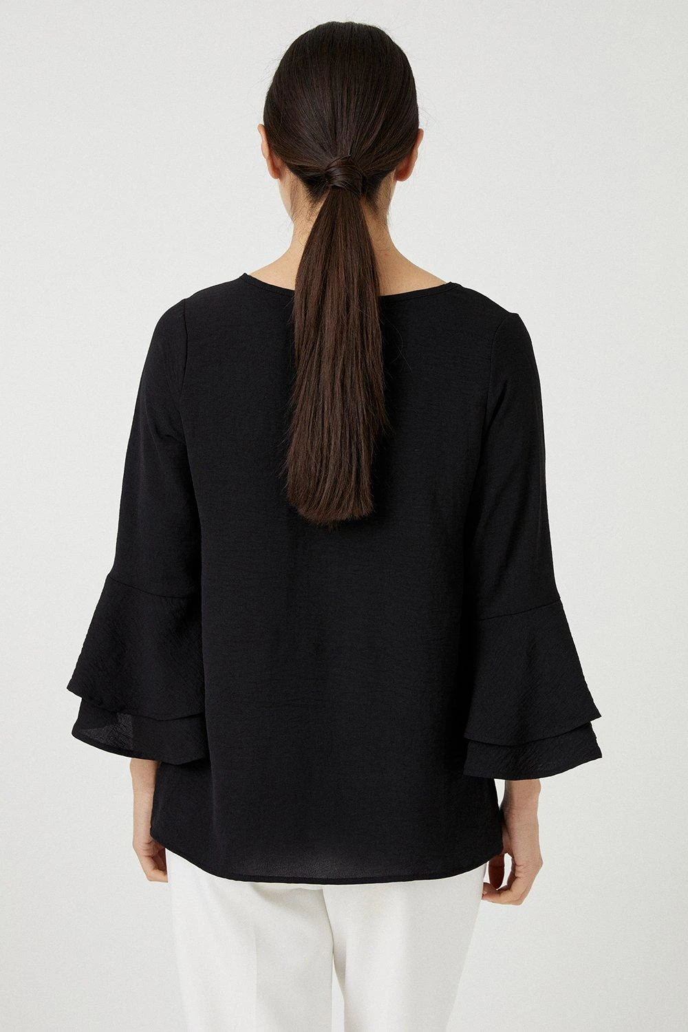 Wallis Flute Sleeve Top - Image 3