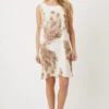 Wallis Petite Feather Print Shift Dress
