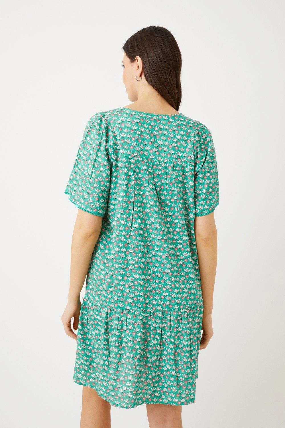 Wallis Ditsy Floral Tunic Dress - Image 3