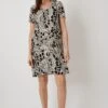 Wallis Mono Animal Shift Dress